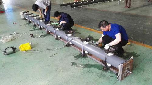 План реконструкции аэрации на водопроводной станции некой компании в провицнии Шаньдун